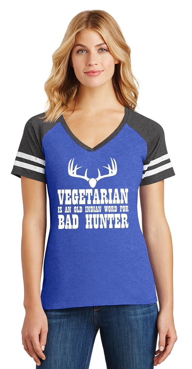 vegetarian old indian word for bad hunter shirt