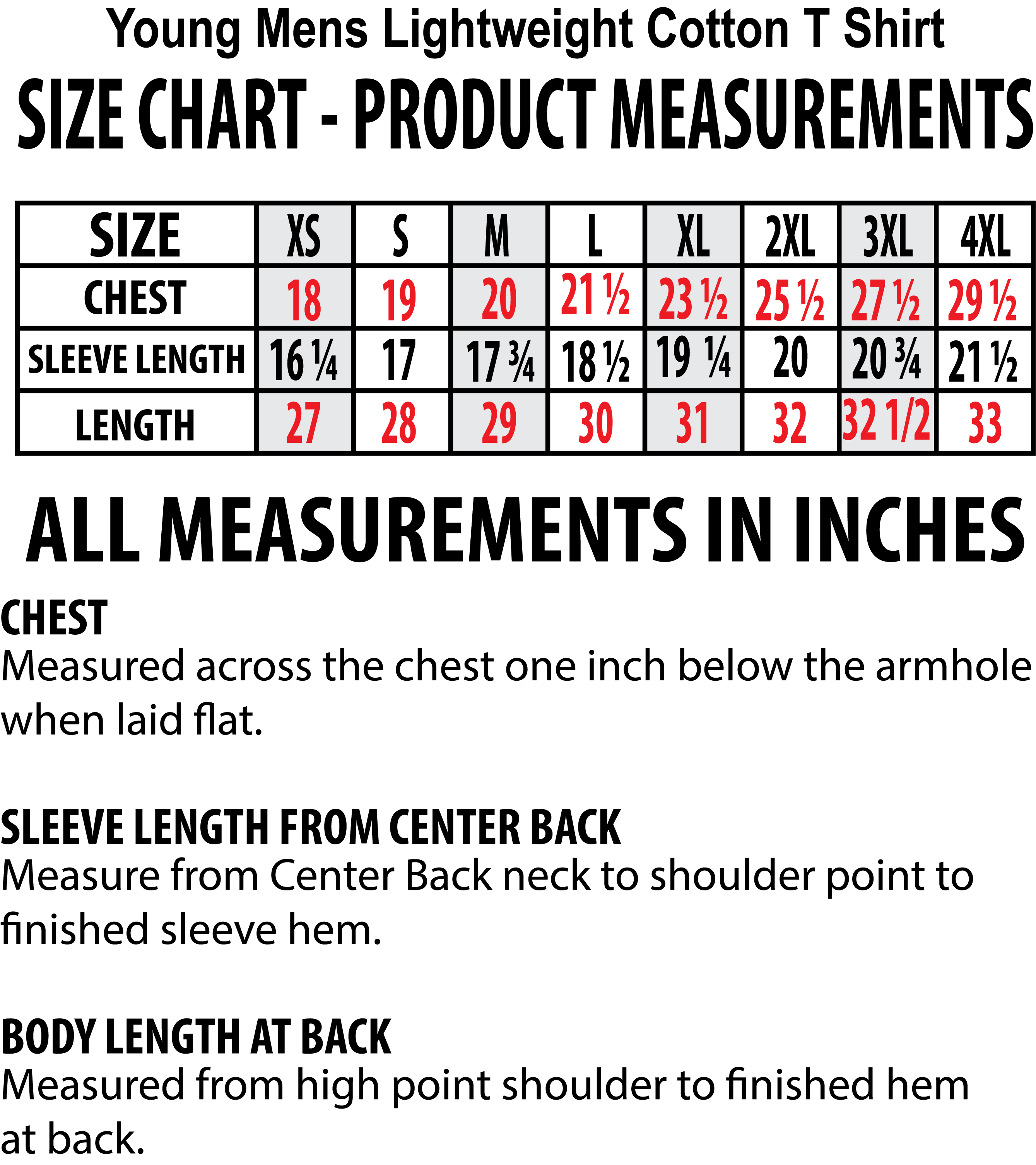 Soft Paws Size Chart